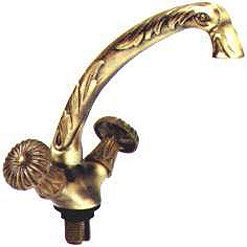 3090210 Grifo decorativo en Bronce para lavabo - Monobloc